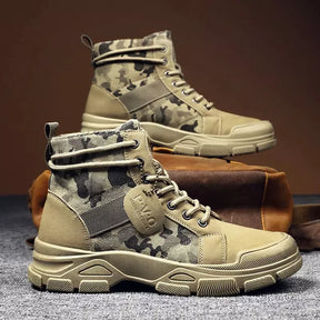 Bota Coturno Camuflada Masculina