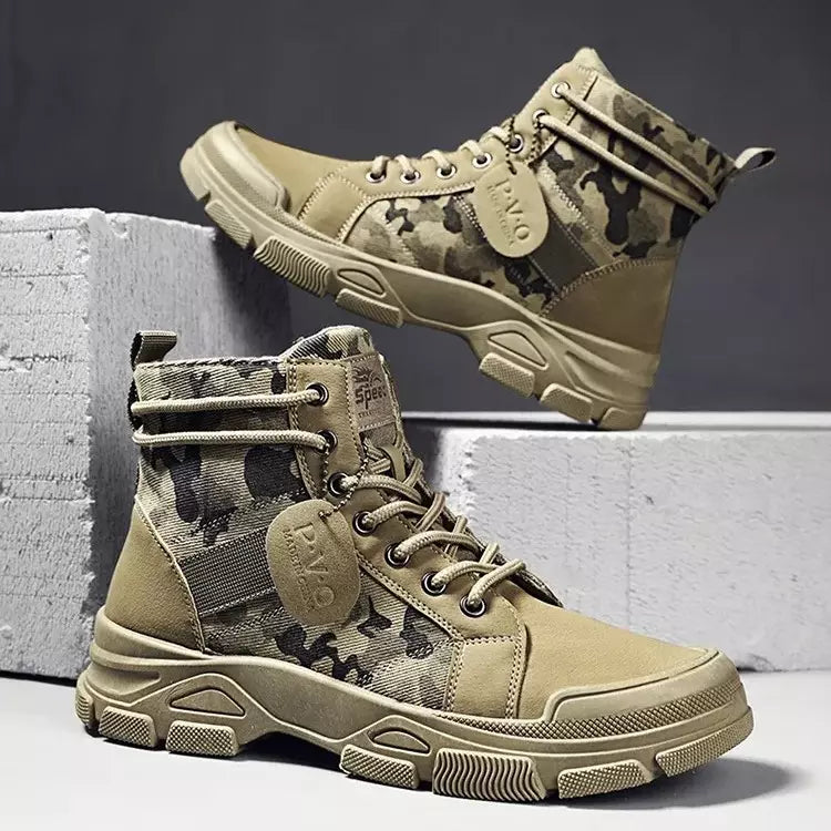 Bota Coturno Camuflada Masculina