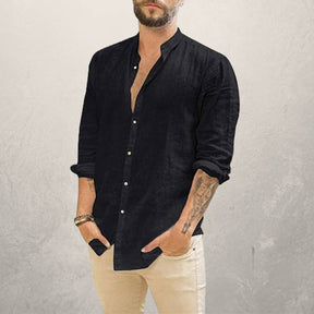 Camisa de Linho Masculina Modelo Alfa