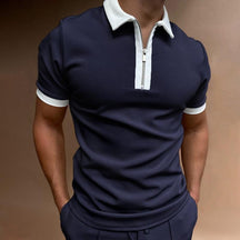 Camisa Polo Luxo com Zíper