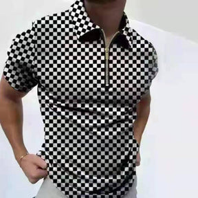 Camisa Polo Luxo com Zíper